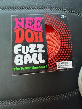 Nee Doh Fuzz Ball Orange